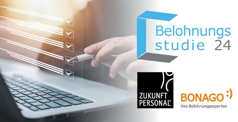 Grafik zur Belohnungsstudie 2024 von Zukunft Personal und Bonago