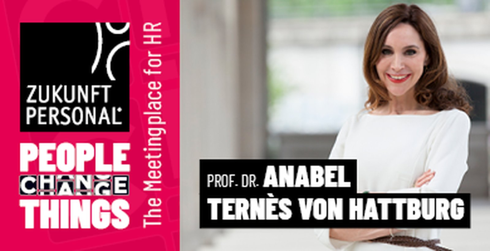 Grafik mit Portrait von Anabel Ternès von Hattburg im ZP Look