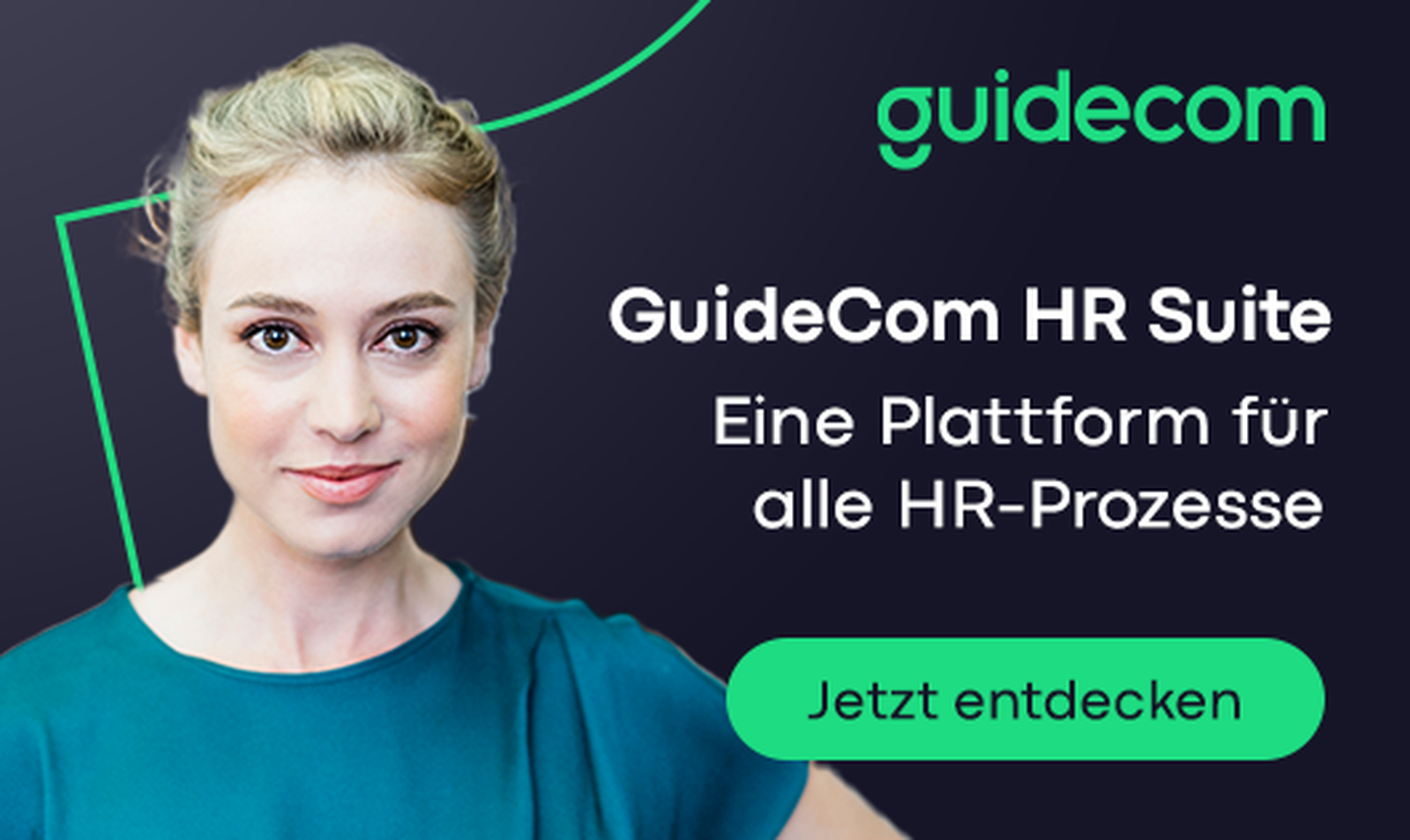 Anzeige zur GuideCom HR Suite