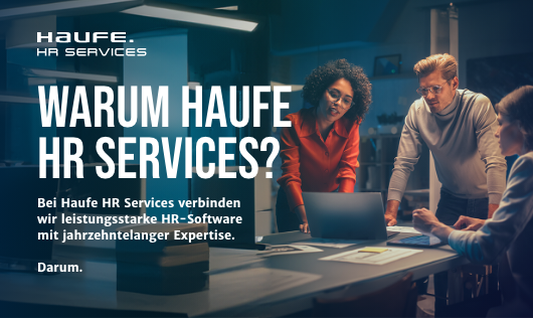 Haufe HR Services Anzeige