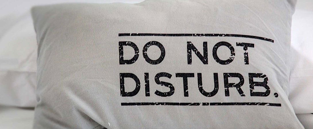 Pillow do not disturb