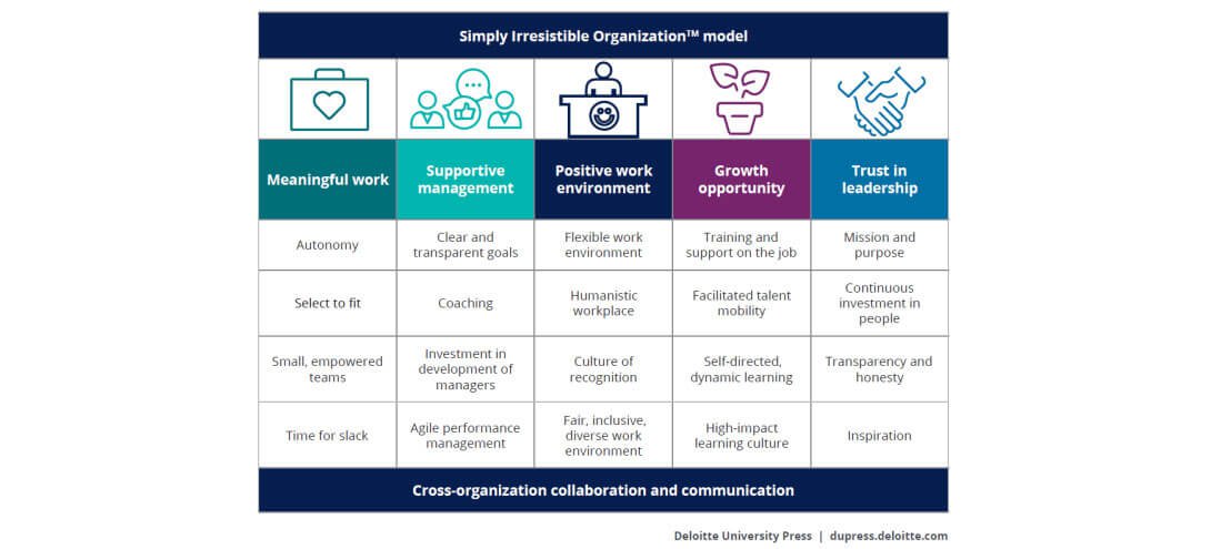 Simply Irresistible Organization model