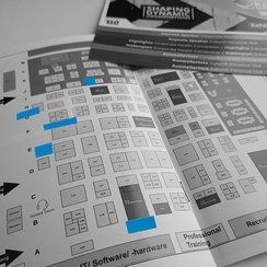 Logo im Hallenplan