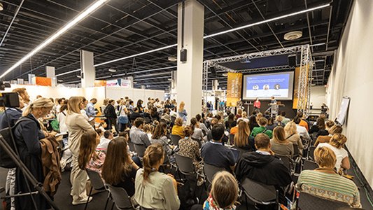 Foto der Solution Stage auf einer ZP Messe