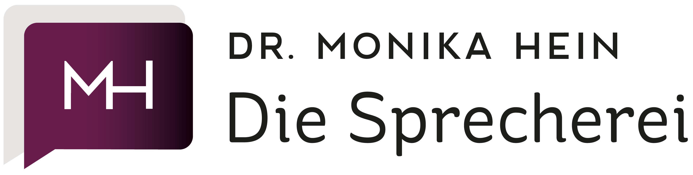 Dr. Monika Hein, Die Sprecherei Logo