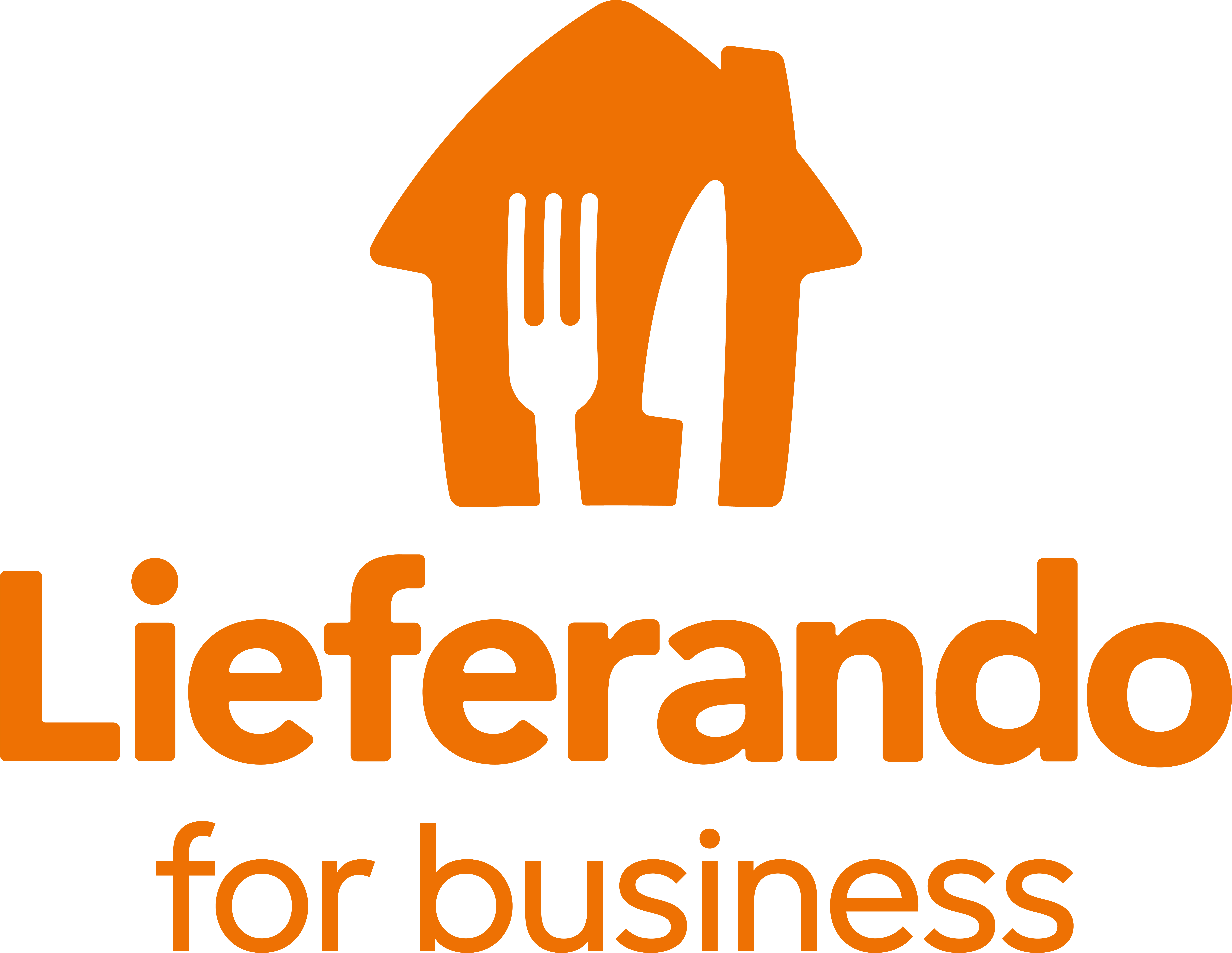 Lieferando for business Logo