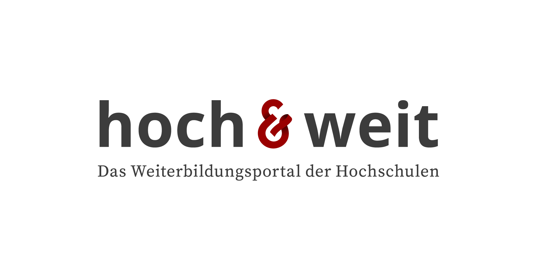 hoch & weit - Das Weiterbildungsportal der Hochschulen Logo